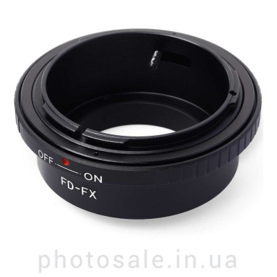 Перехідник Canon FD – Fujifilm X-mount