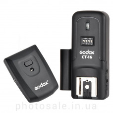 Радіосинхронізатор Godox CT-16 для Canon, Nikon, Sony, Pentax