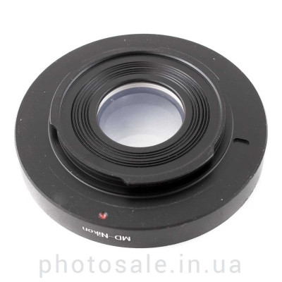 Переходник Minolta MD/MC – Canon EF с линзой