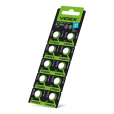Батарейка часовая Videx AG 7/LR927 blister card 10шт